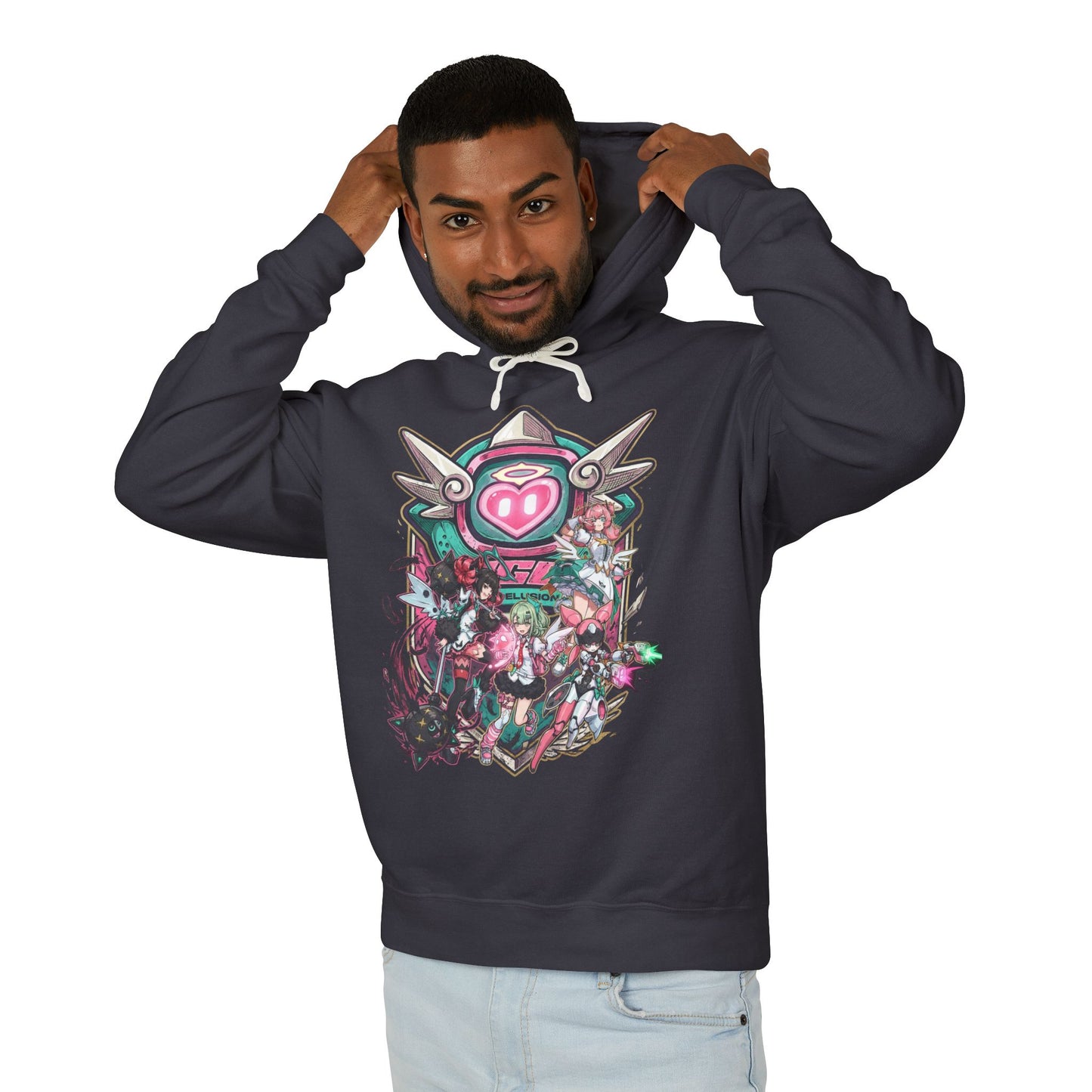 Zenless Zone Zero Angels of Delusion Neon Angelic Aesthetic Art Unisex Premium Hoodie