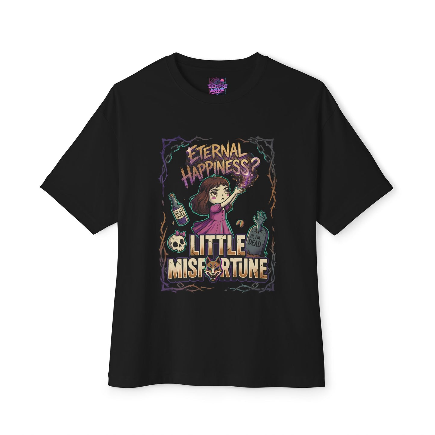 Little Misfortune: Eternal Happiness Prize for Mommy Premium Oversized Unisex T-Shirt