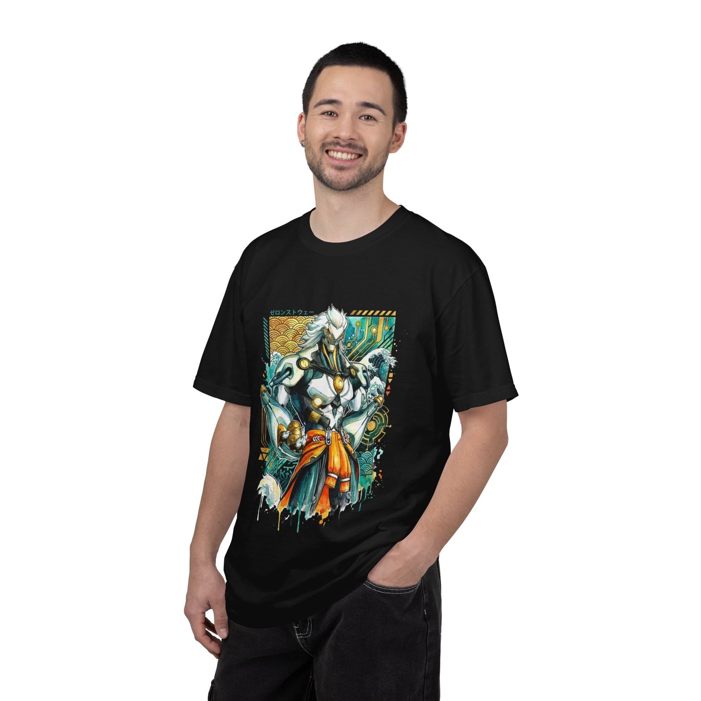 Banyue Zenless Zone Zero Intelligent Construct Fire Agent Art Premium T-Shirt