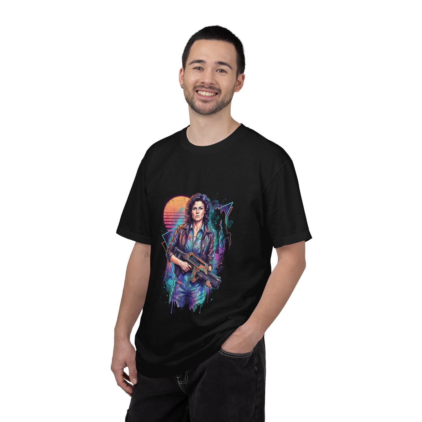 Ellen Ripley Iconic Survivor from the Alien Movie Franchise Premium T-Shirt