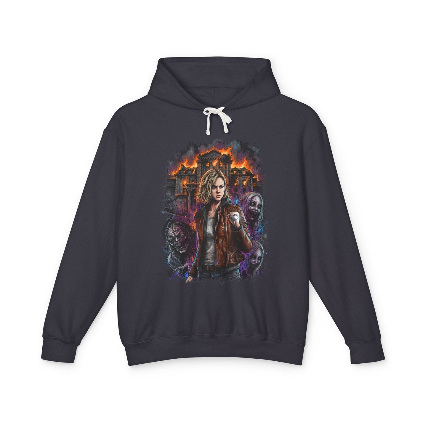 Resident Evil Requiem Grace Ashcroft Alyssa Daughter Legacy Tribute Unisex Premium Hoodie