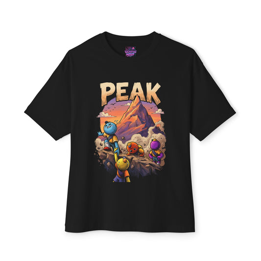 Peak: Co-op Climbing Indie Game Chaos Premium Oversized Unisex T-Shirt