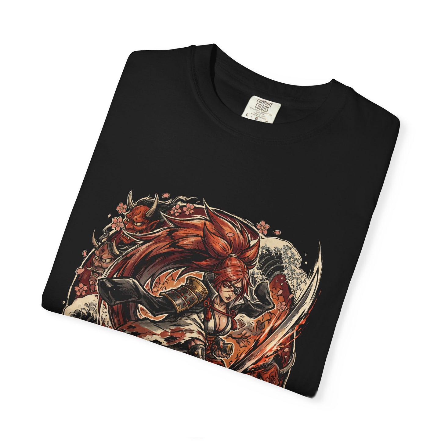 Guilty Gear Baiken Tatami Gaeshi Ki Seal Portrait Premium T-Shirt