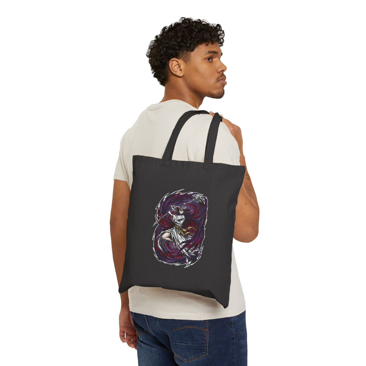 Rukia Kuchiki Bleach Lieutenant Fan Art Portrait Tote Bag