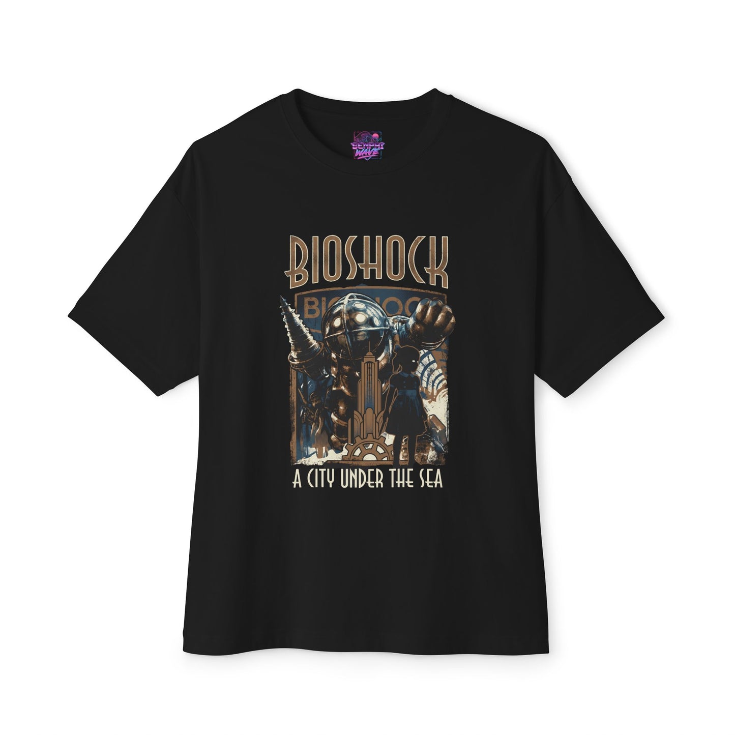 BioShock Rapture: Andrew Ryan's Ayn Rand Nightmare Premium Oversized Unisex T-Shirt