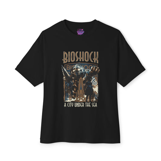 BioShock Rapture: Andrew Ryan's Ayn Rand Nightmare Premium Oversized Unisex T-Shirt