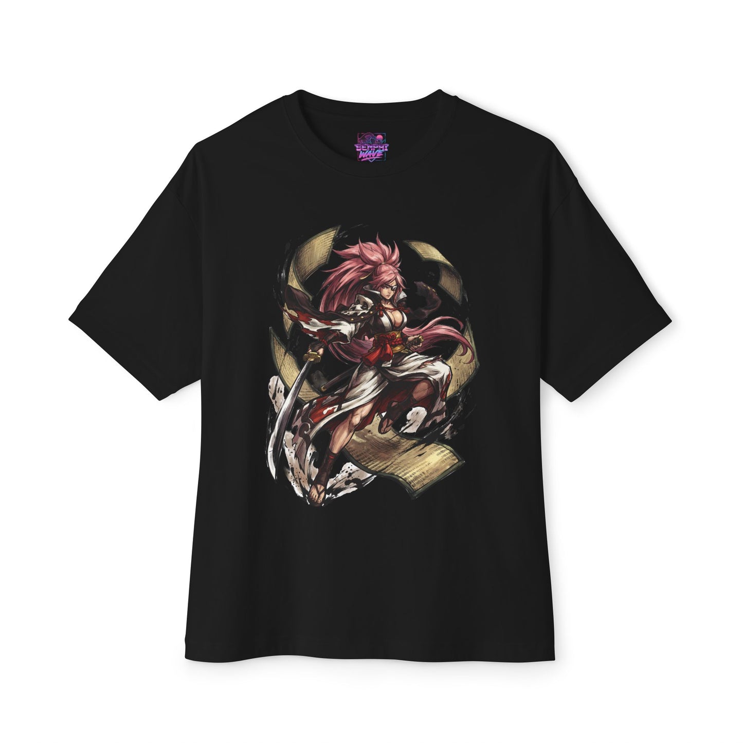 Baiken GG Strive: "I'll Take You Down With Me" Premium Oversized Unisex T-Shirt