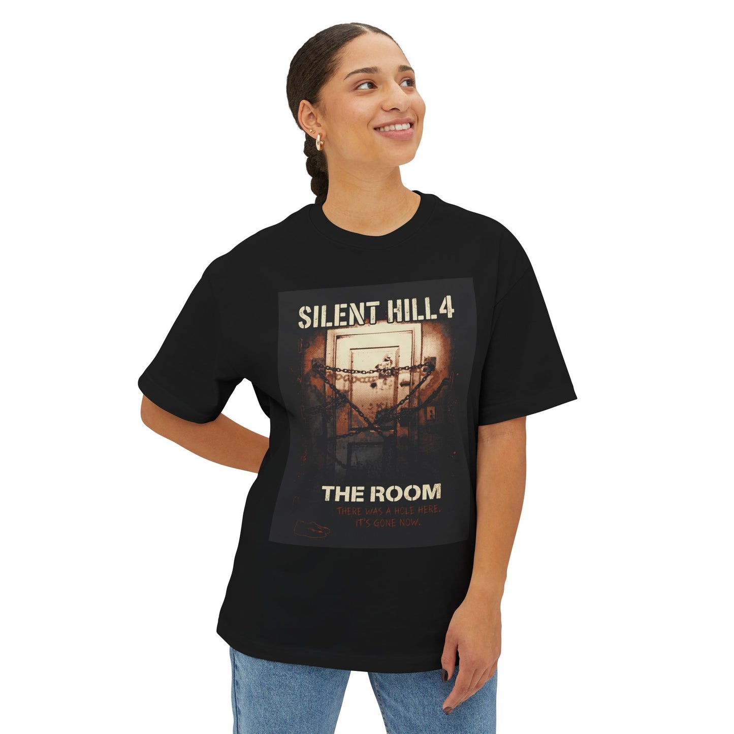 Silent Hill 4: Henry Townshend Receiver of Wisdom Premium Oversized Unisex T-Shirt