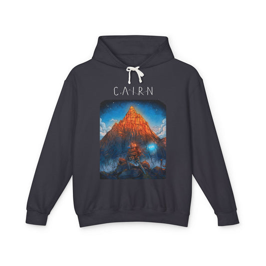 Mount Kami Ascent Inspired – Realistic Climbing Aava Portrait Art Unisex Premium Hoodie