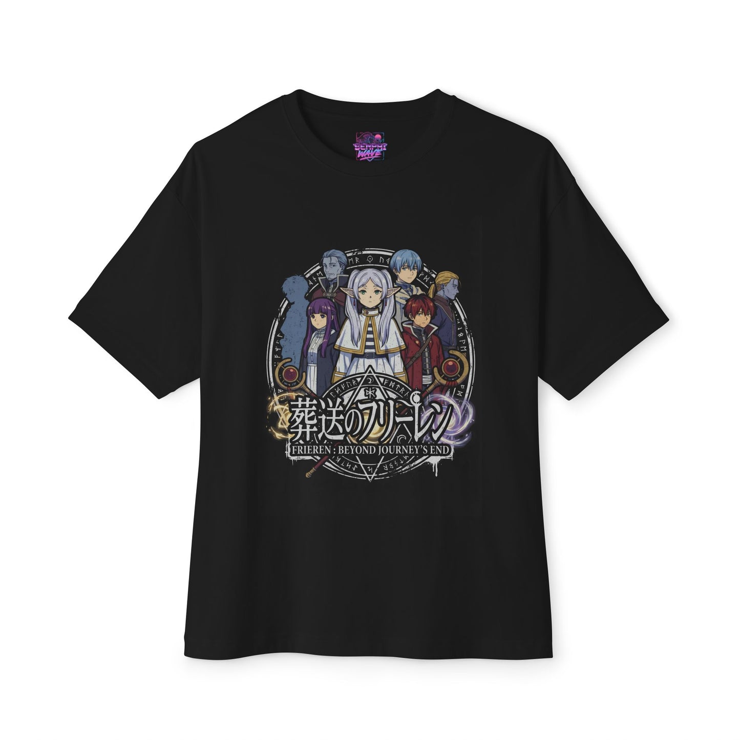 Immortal Mage Staff Bearer Quiet Reflection Premium Oversized Unisex T-Shirt