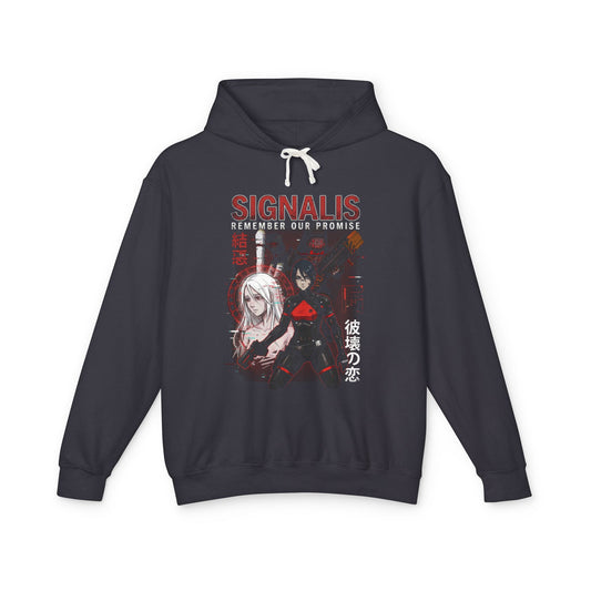 Signalis Elster Ariane Tragic Promise Stars Pixel Lovers Icon Unisex Premium Hoodie