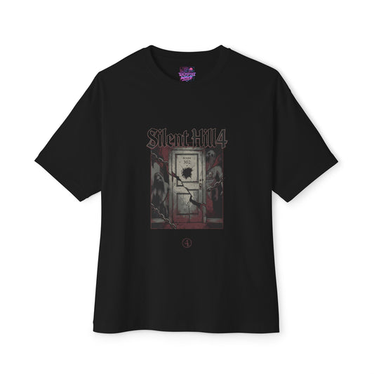 Silent Hill 4: Room 302 Chained Door Nightmare Premium Oversized Unisex T-Shirt