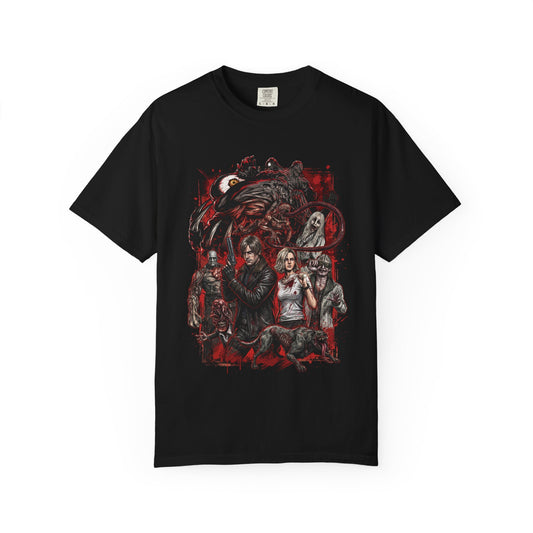 Grace Ashcroft Leon S Kennedy RE Requiem Titan Spinner Chunk Grunge Premium T-Shirt
