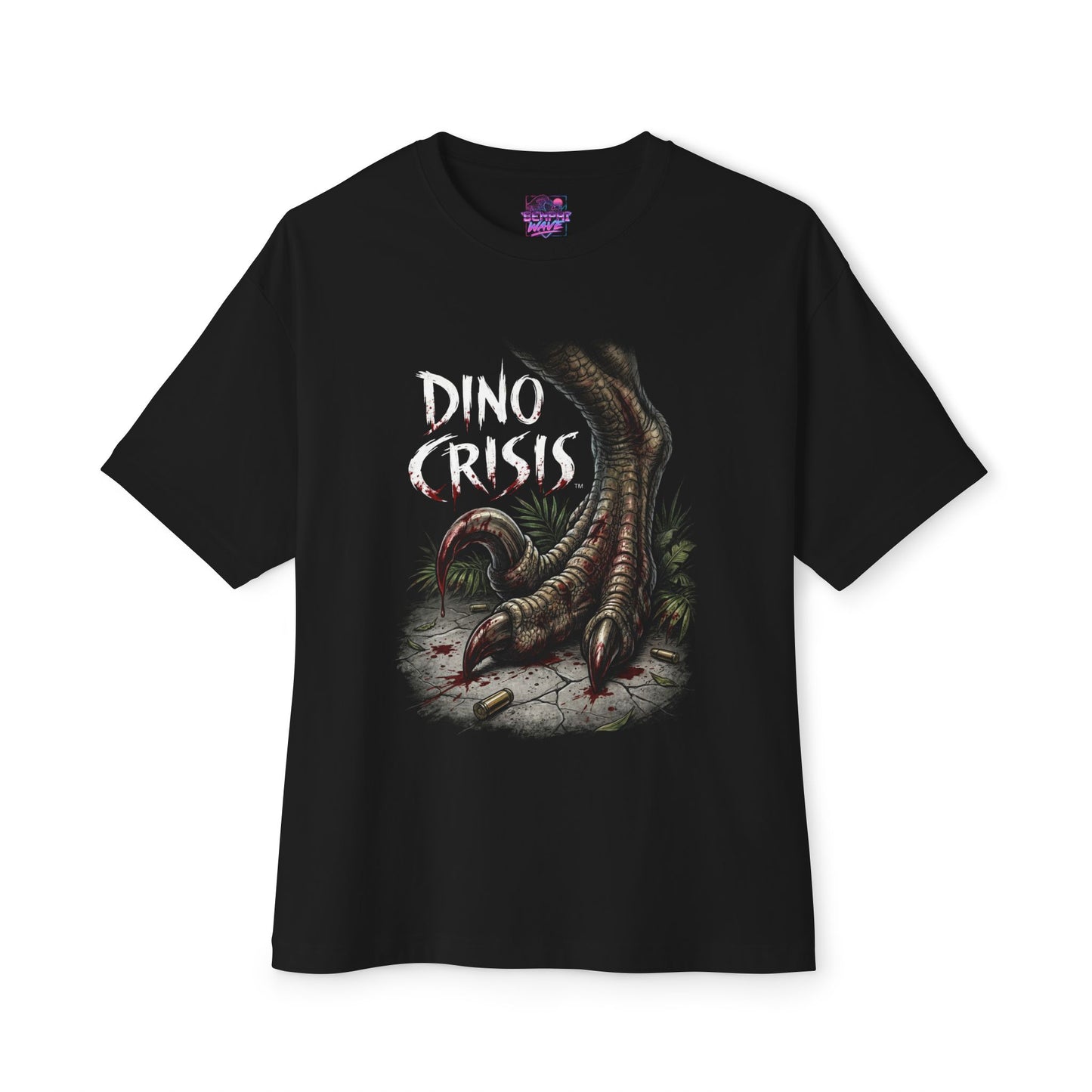 Dino Crisis Classic: PS1 Capcom Horror Legend Premium Oversized Unisex T-Shirt