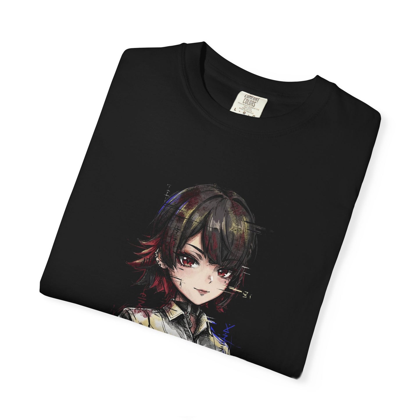 Ellen Joe ZZZ Sharp Scissors Ice Burst Portrait Premium T-Shirt