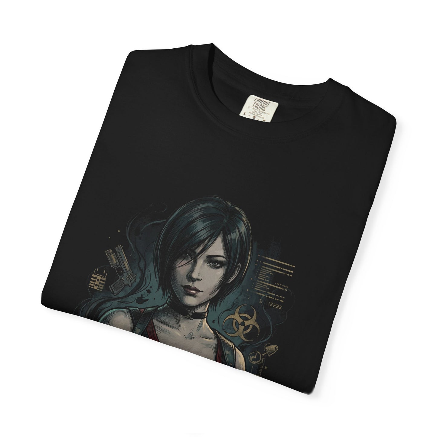 Resident Evil Ada Wong Grunge Horror Design Premium T-Shirt