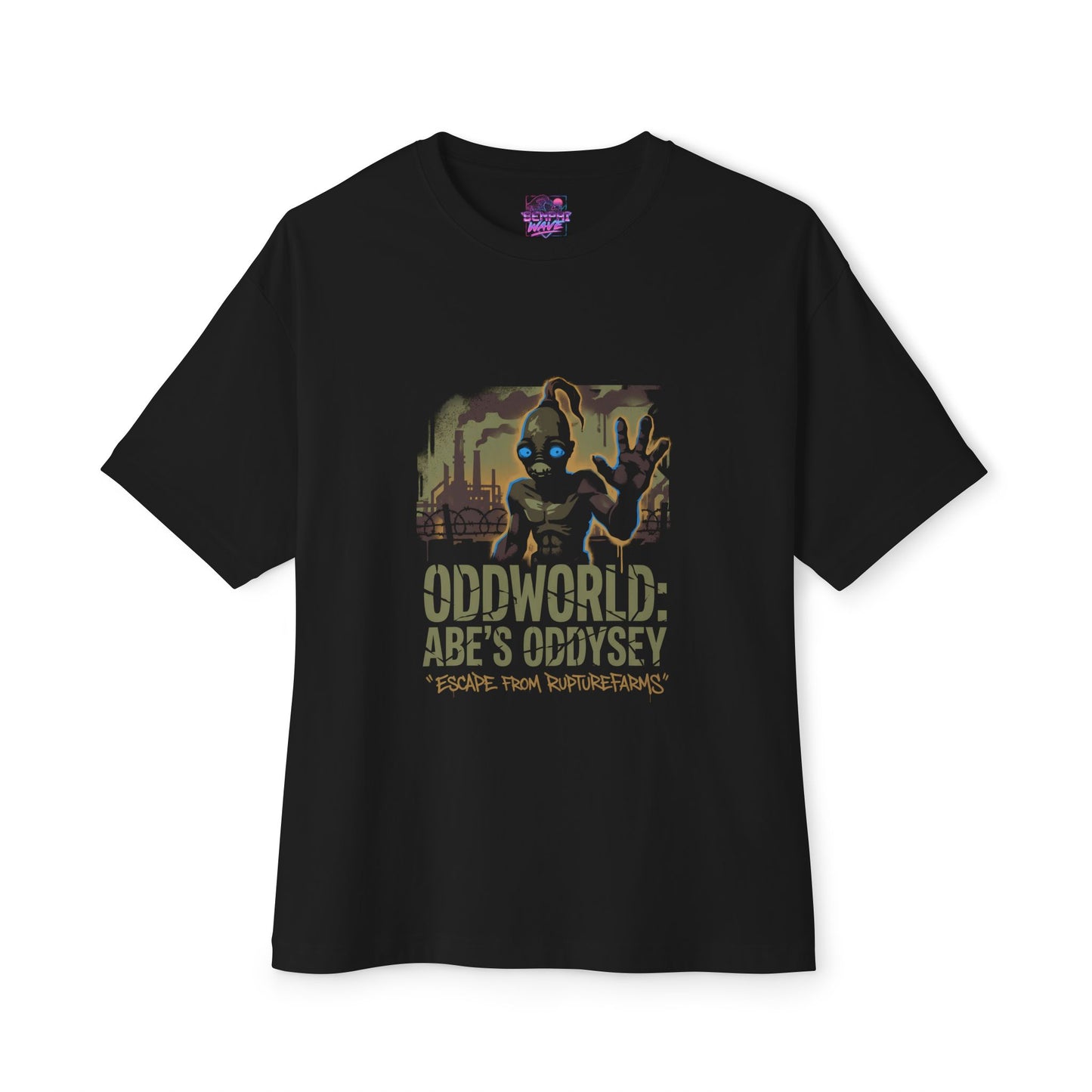 Oddworld Abe's Oddysee – Mudokon Messiah Classic Premium Oversized Unisex T-Shirt