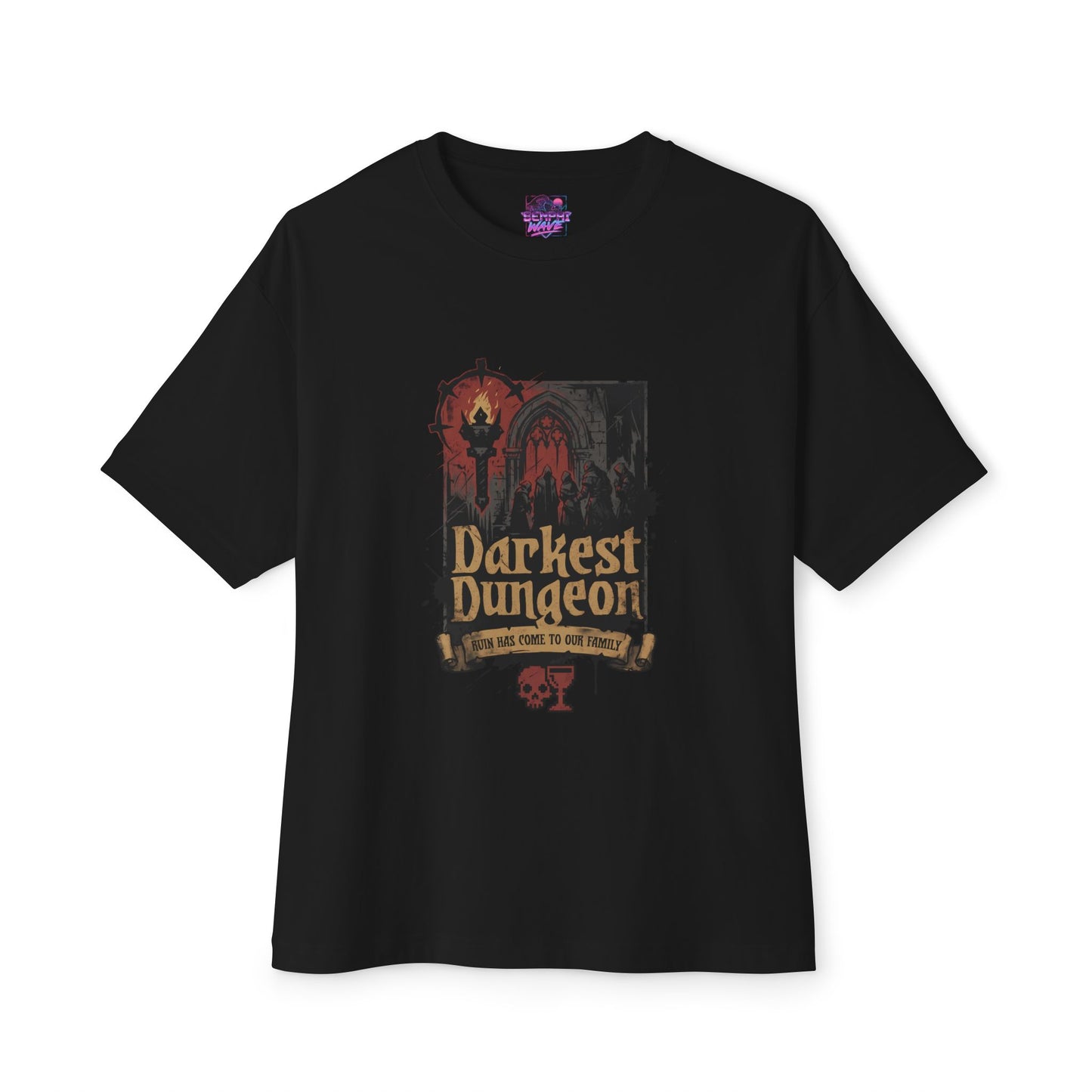 Darkest Dungeon: Heroes Face the Unknown Horror Premium Oversized Unisex T-Shirt