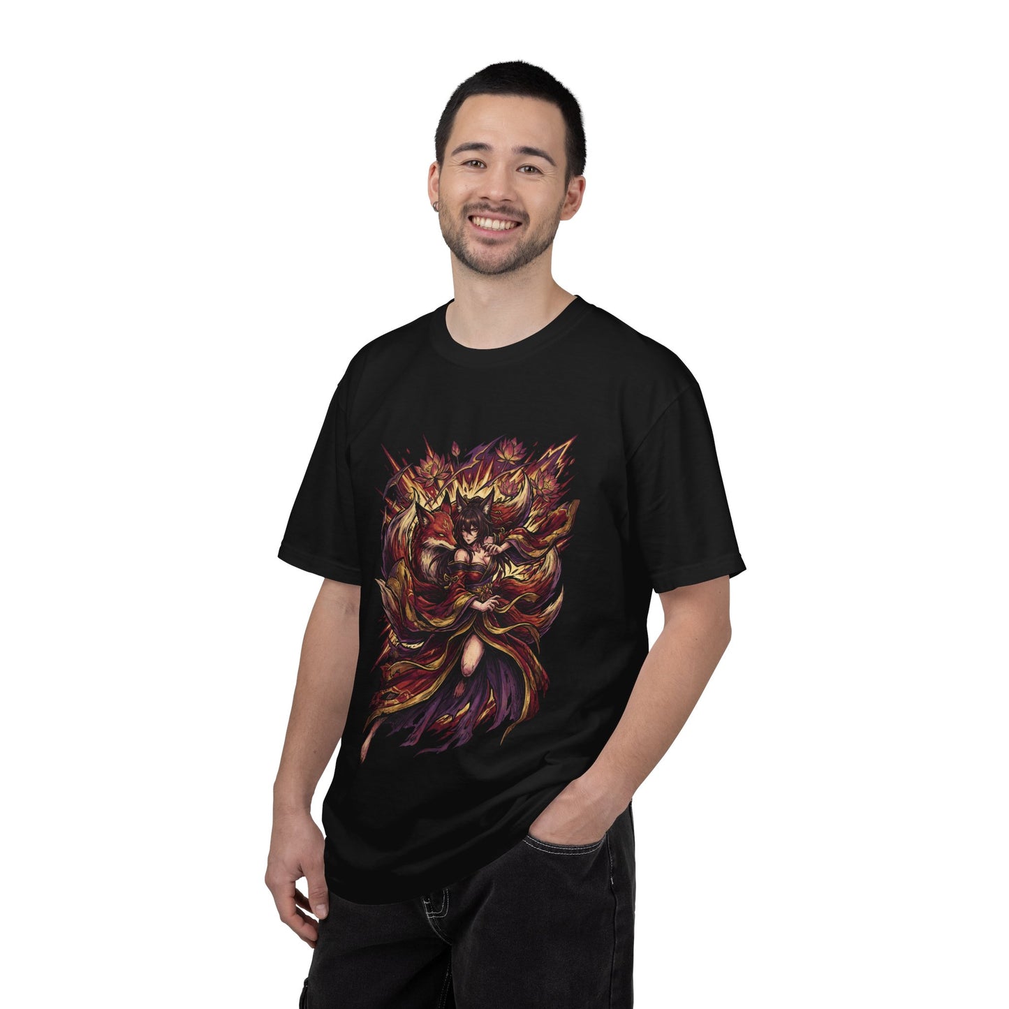 Fugue HSR: Tingyun's New Form – Fire Nihility Premium T-Shirt
