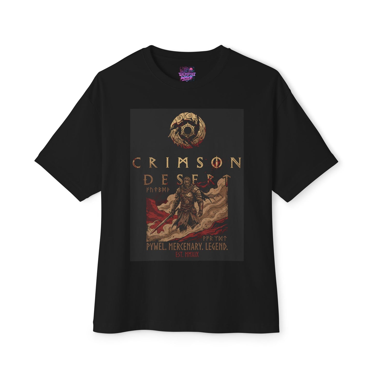 Crimson Desert Game: Open World Pywel Continent Adventure Premium Oversized Unisex T-Shirt