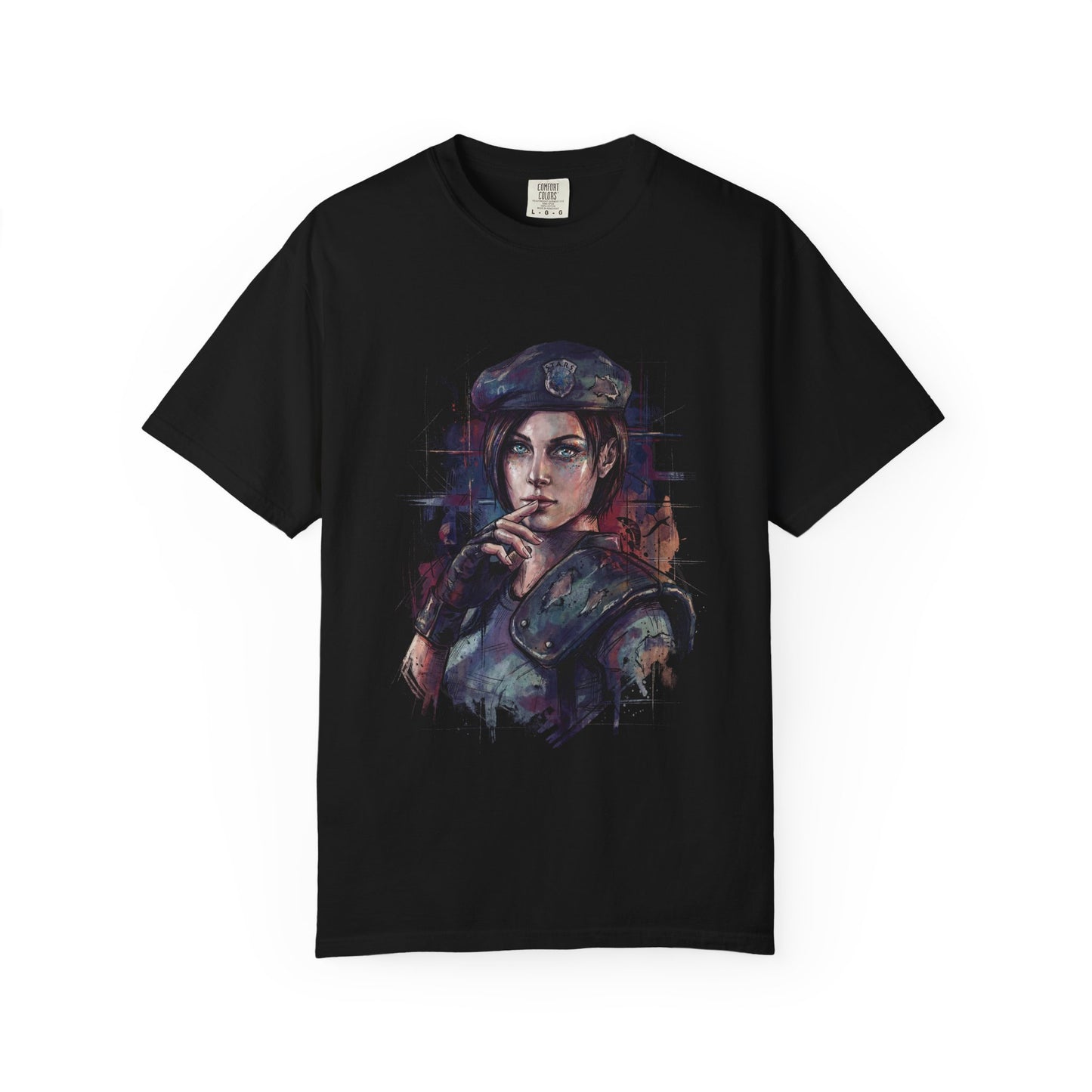 RE Jill Valentine STARS Beret Raccoon City Hero Icon Premium T-Shirt