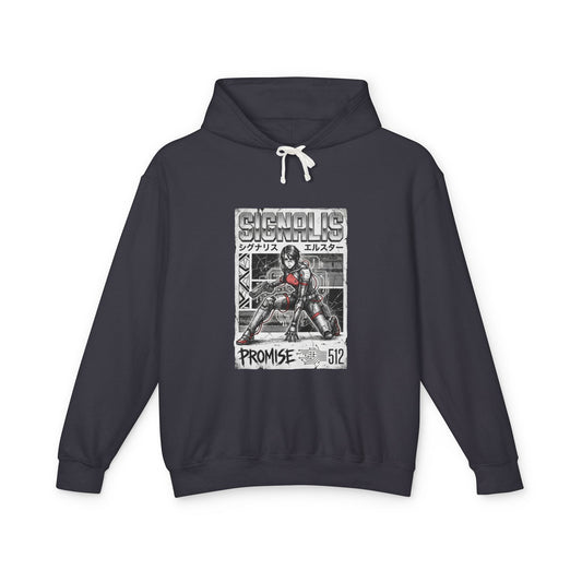 Signalis Off-World Facility Puzzles Enemies Pixel Icon Unisex Premium Hoodie