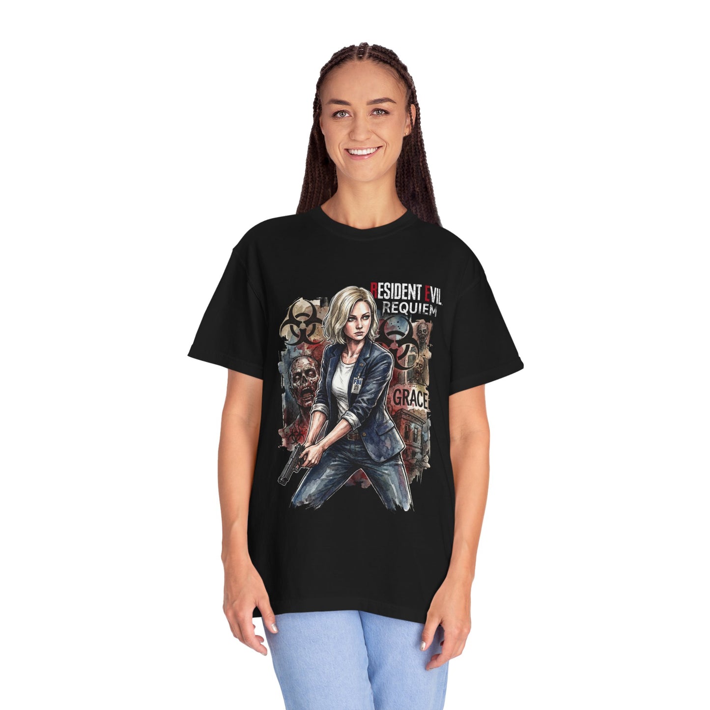 Resident Evil Requiem Grace Ashcroft Premium T-Shirt