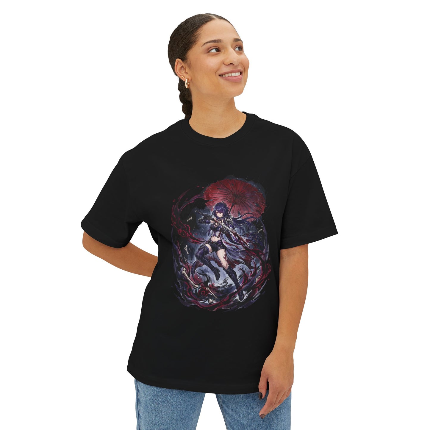 Acheron Honkai Star Rail: Emanator of Nihility Premium Oversized Unisex T-Shirt