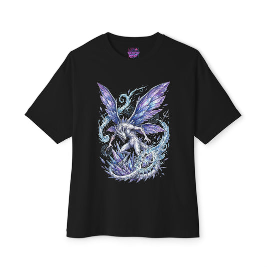 Seath the Scaleless Pale Dragon Portrait Premium Oversized Unisex T-Shirt