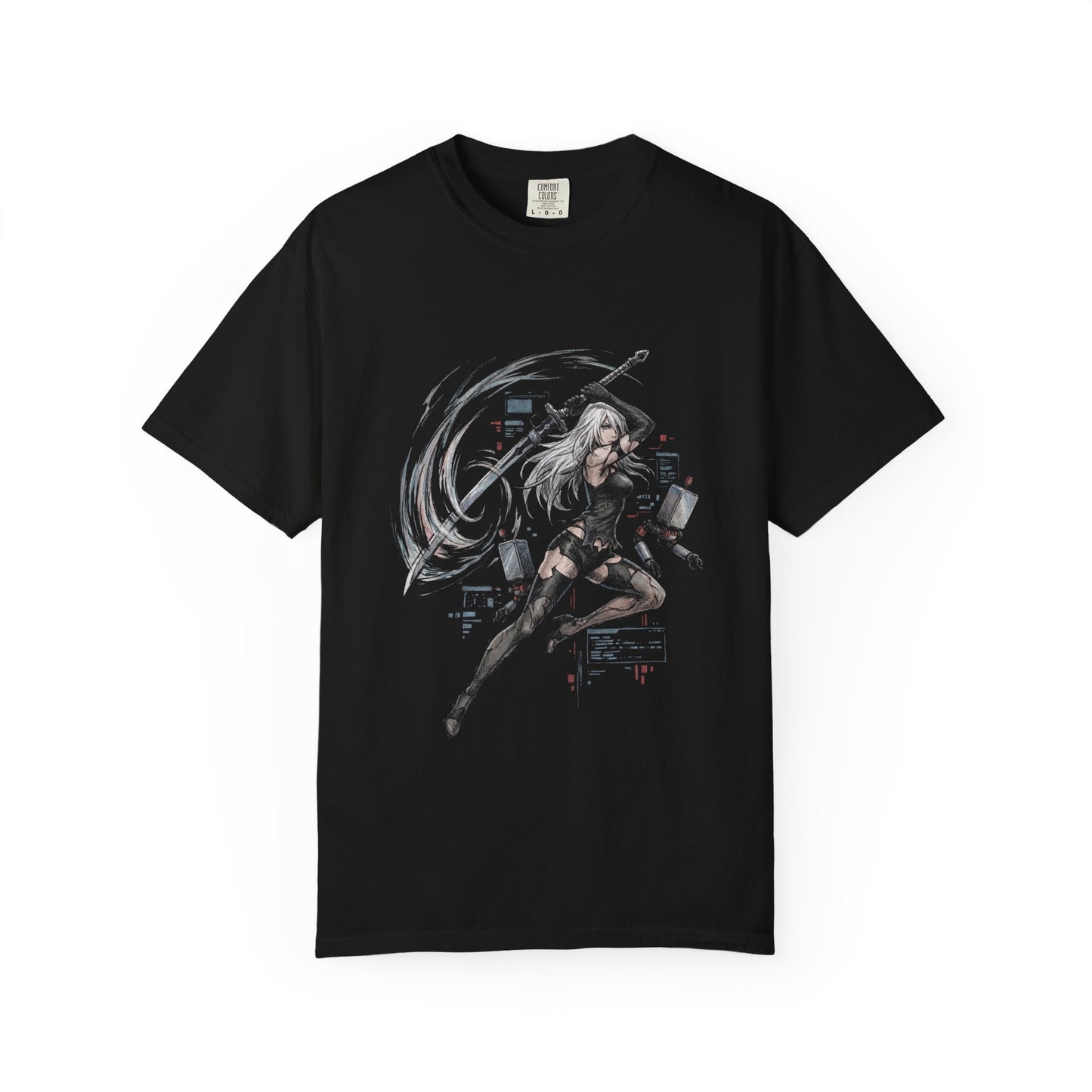 A2 Nier Automata Long Hair Rogue Android Premium T-Shirt