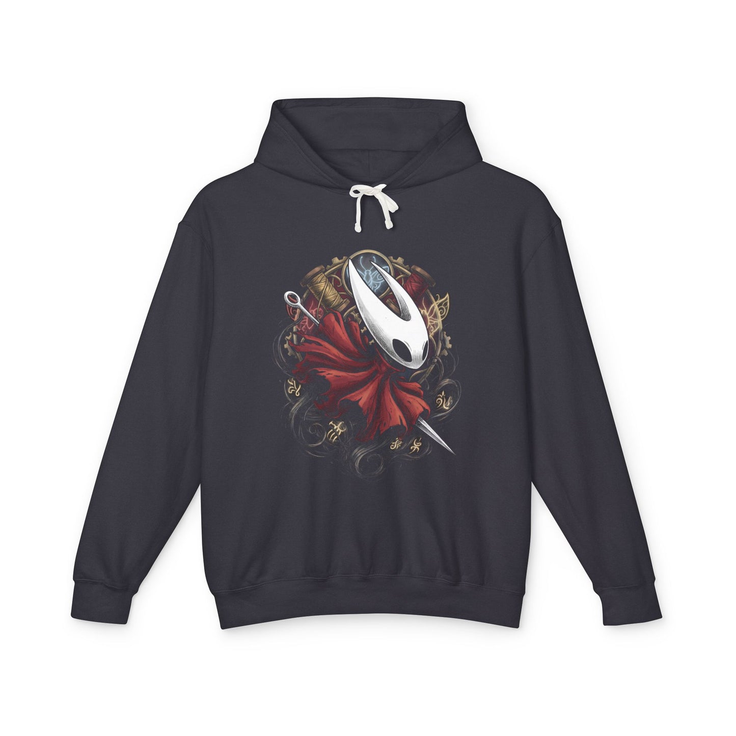 Hollow Knight Silksong Hornet Needle Thread Warrior Iconic Design Unisex Premium Hoodie