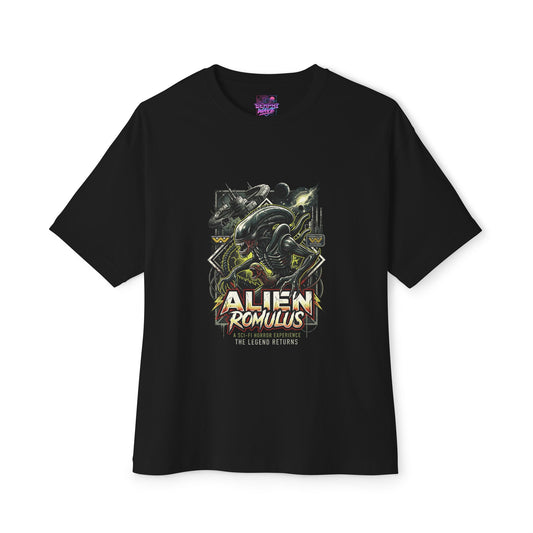 Alien Romulus: Echo Probe & Renaissance Station Premium Oversized Unisex T-Shirt