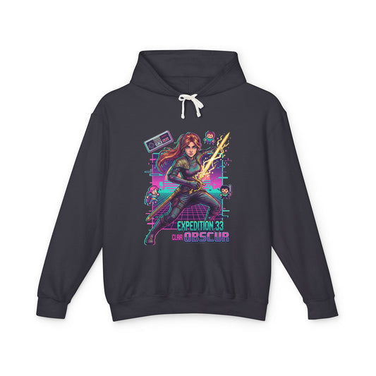 Maelle Clair Obscur Belle Epoque Paint Weapon Portrait Unisex Premium Hoodie