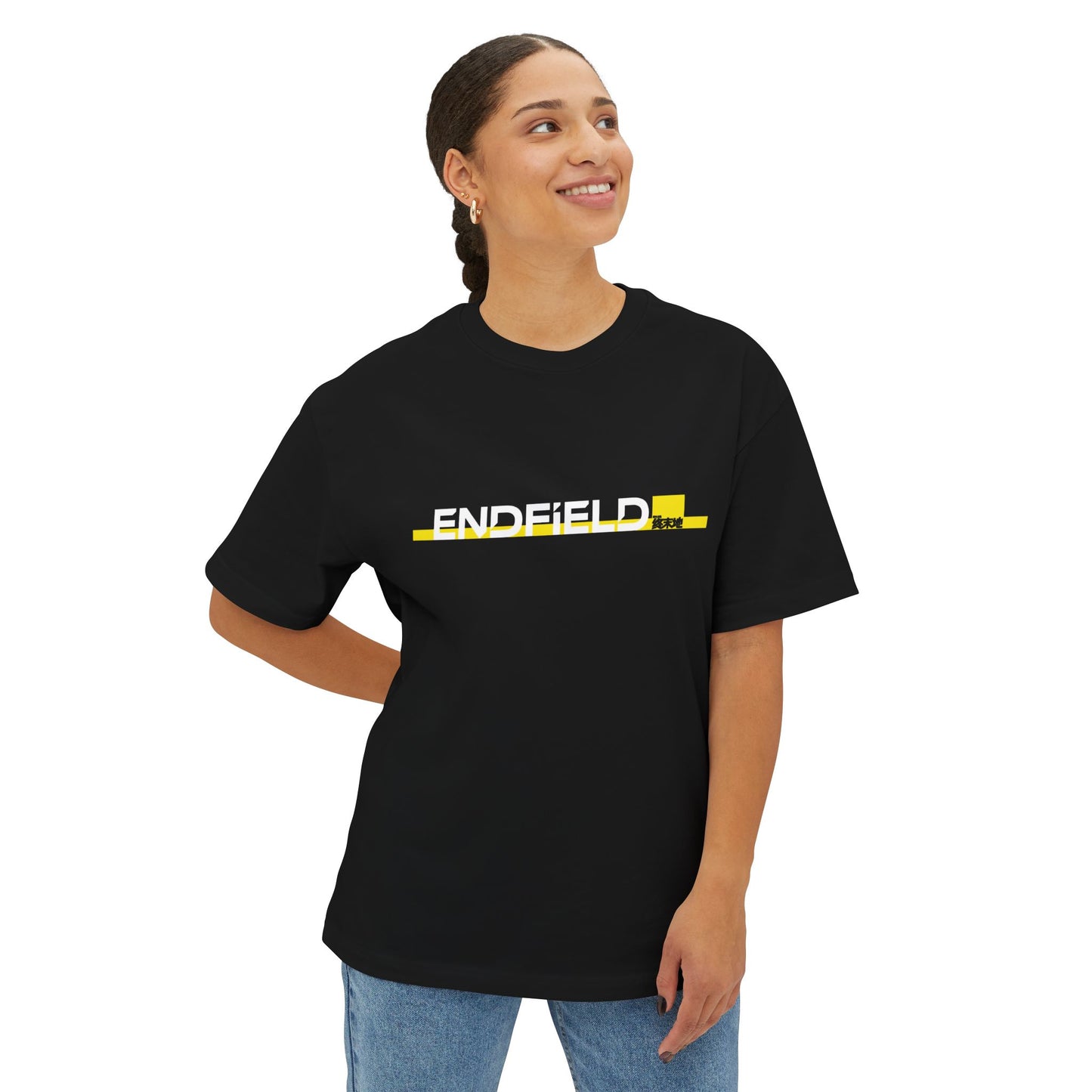 Arknights Endfield The Factory Must Grow Meme Factory Expansion Automation Endless Build Premium Oversized Unisex T-Shirt