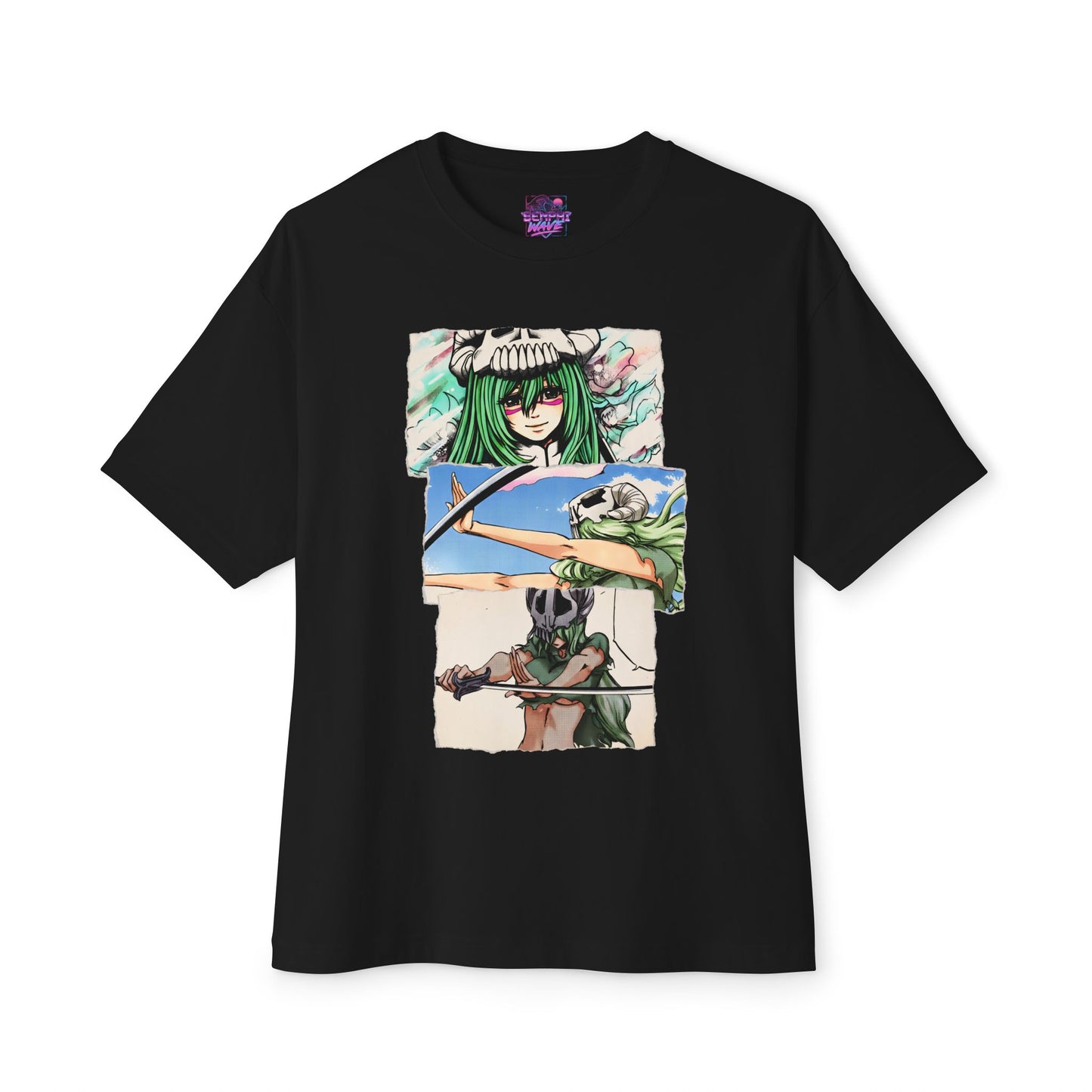 Nelliel Bleach Anime Manga Collage Graphic Tee