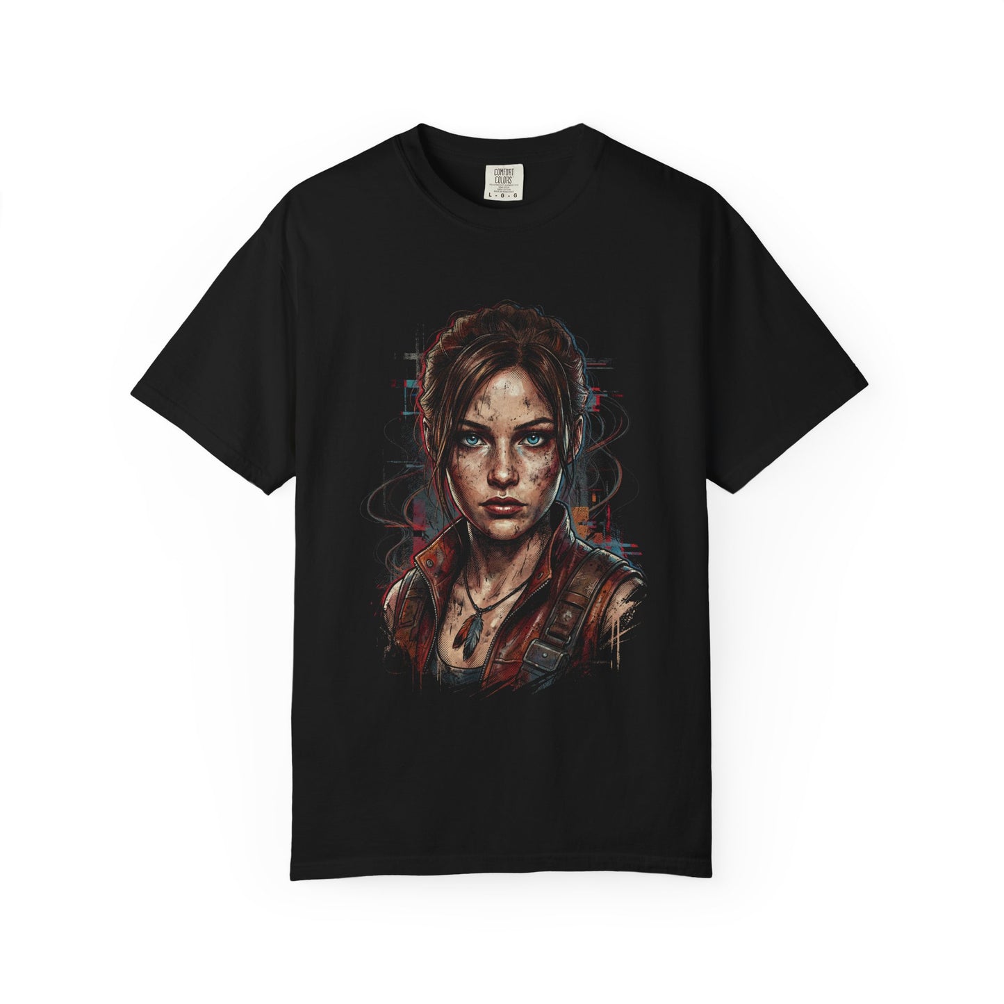 Resident Evil Claire Redfield Raccoon City Survivor Red Jacket Design Premium T-Shirt