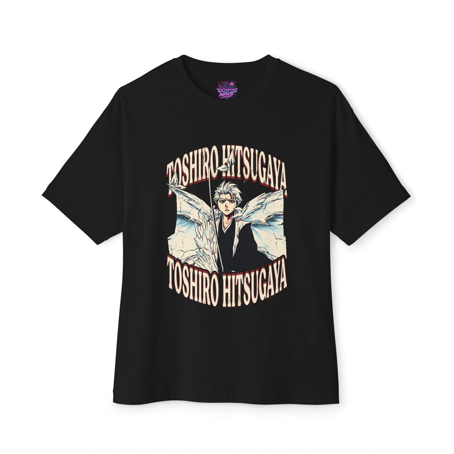 Toshiro Hitsugaya Bleach 90s Vintage Streetwear Graphic Tee - Oversized Premium Tee