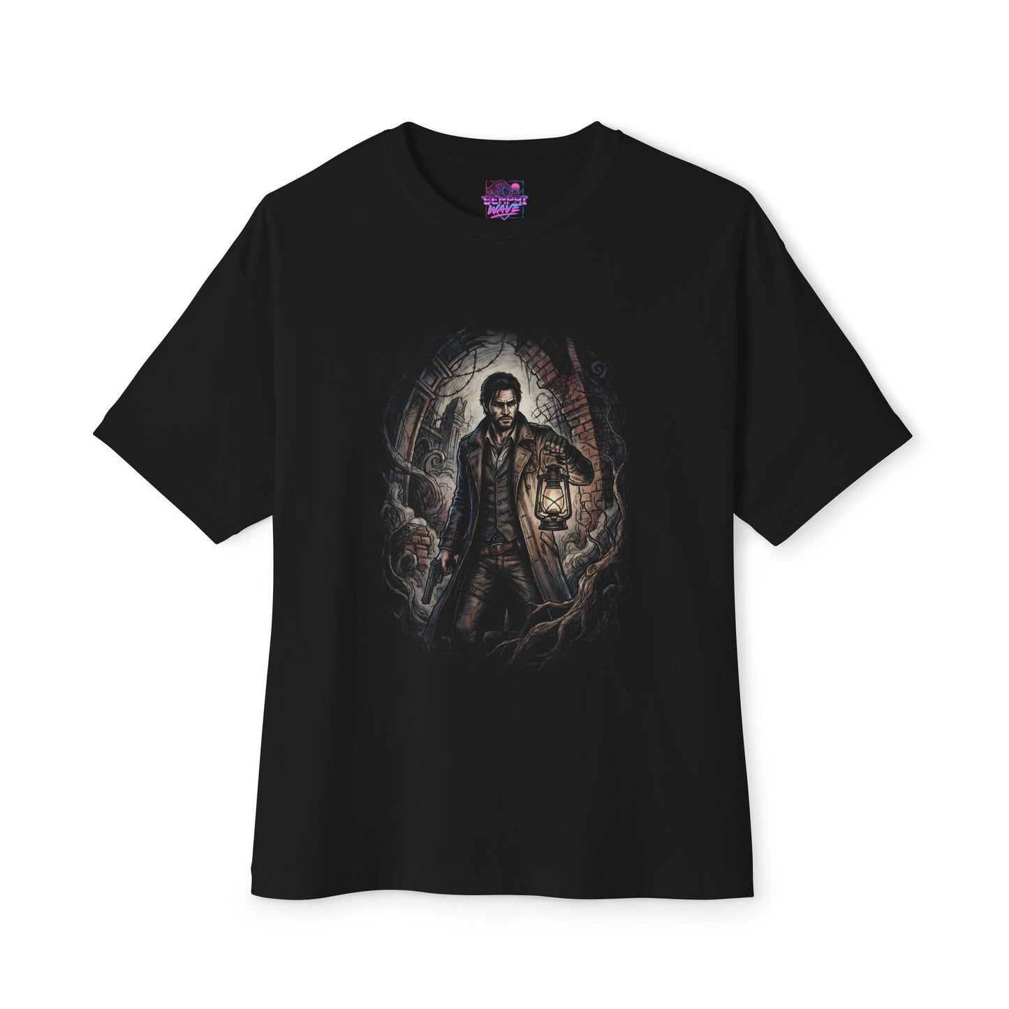 The Evil Within: Beacon Mental Hospital Terror Premium Oversized Unisex T-Shirt