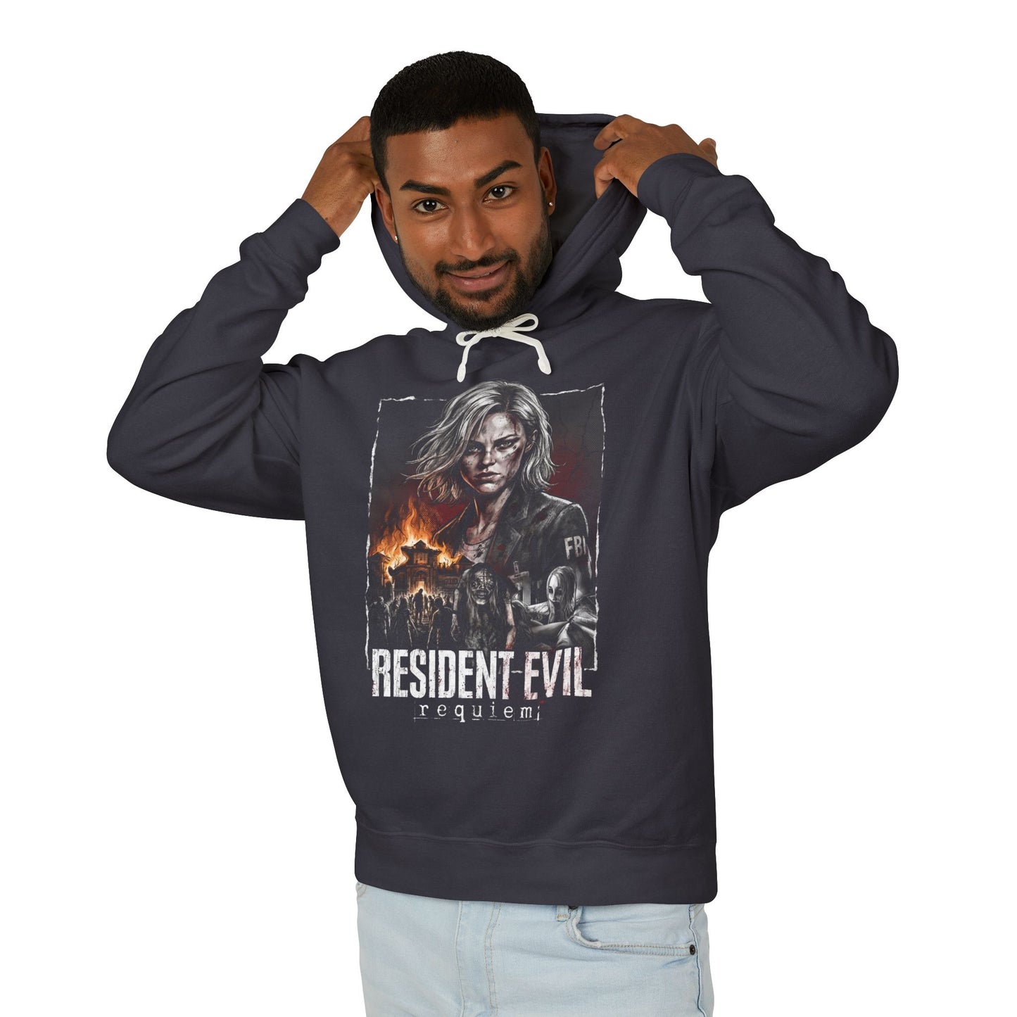 RE9 Grace Ashcroft New Survival Horror Heroine Wrenwood Hotel Art Unisex Premium Hoodie