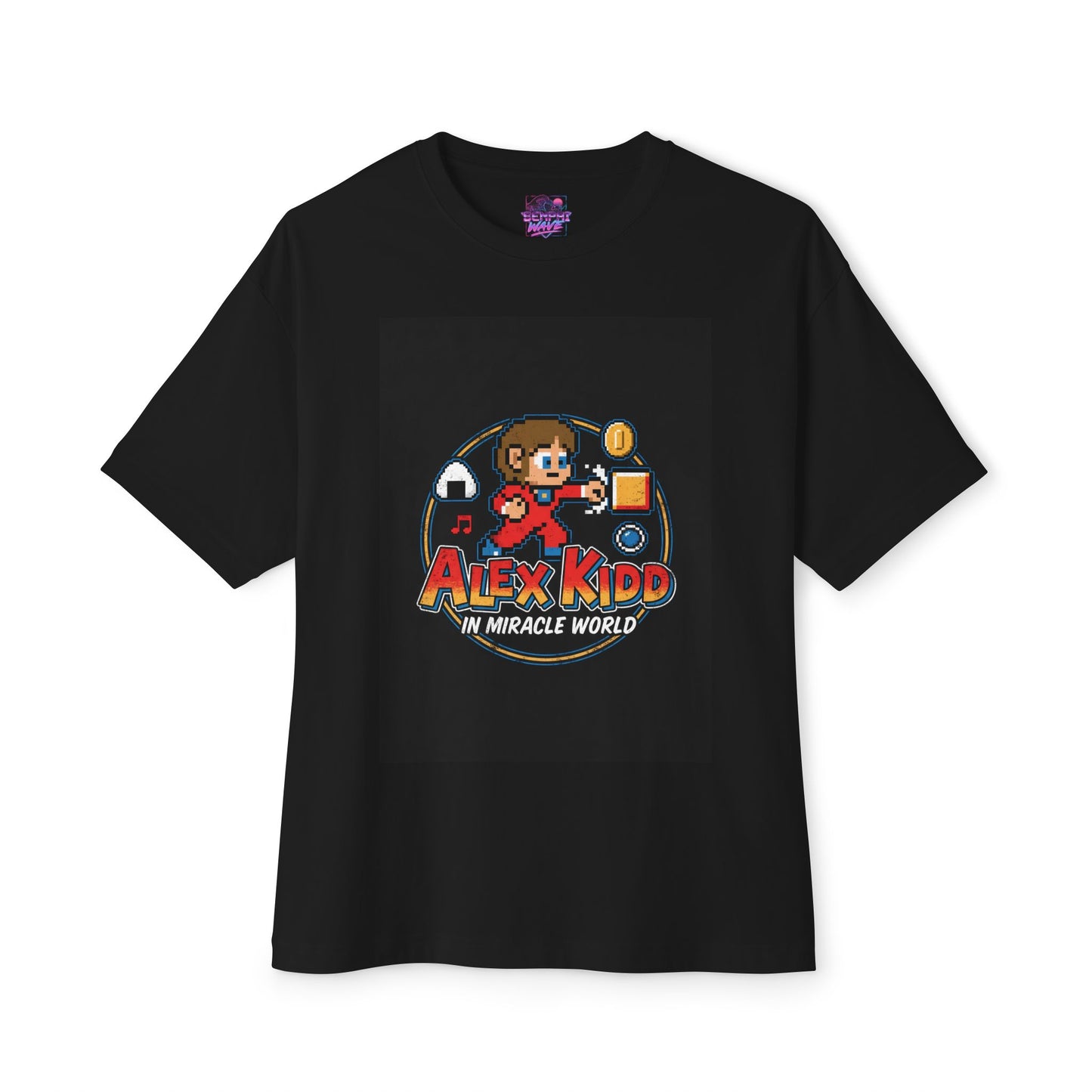 Alex Kidd in Miracle World – Legendary Sega Master System Hero Premium Oversized Unisex T-Shirt