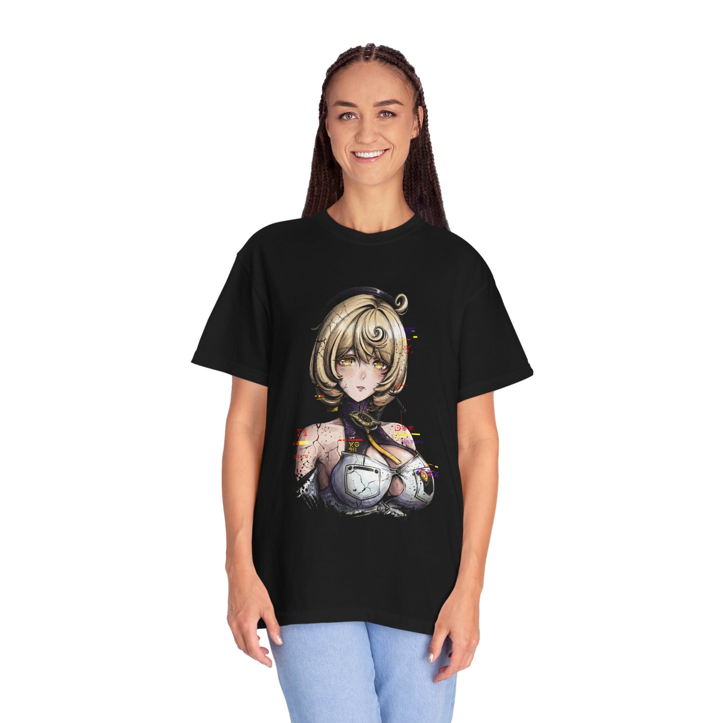 ZZZ Yidhari Ice Attribute Rupture Strike Vaporwave Palm Sunset Premium T-Shirt