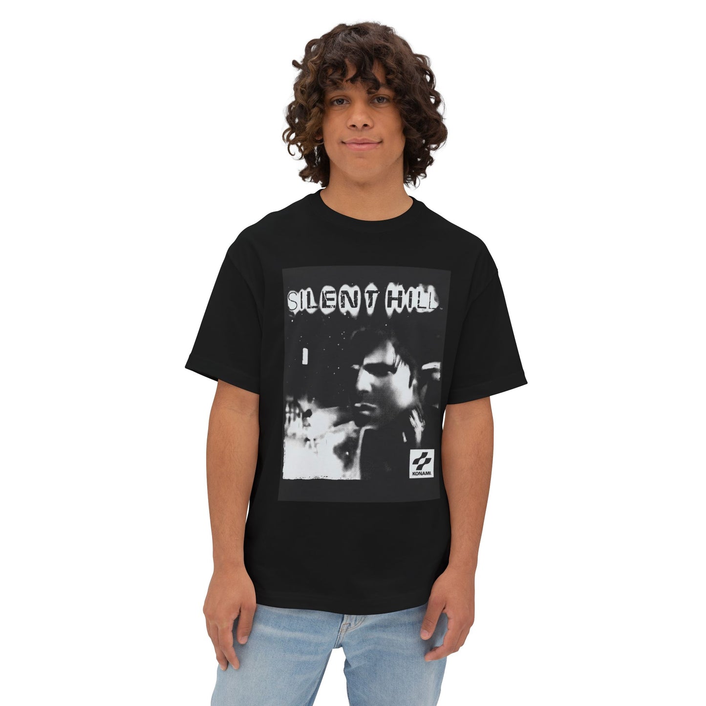 Silent Hill 1: Foggy Streets & Siren Horror Premium Oversized Unisex T-Shirt