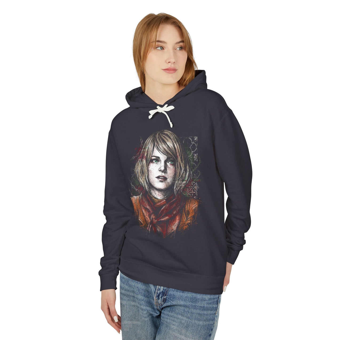 Resident Evil 4 Ashley Graham President's Daughter Kidnapped Design Unisex Premium Hoodie