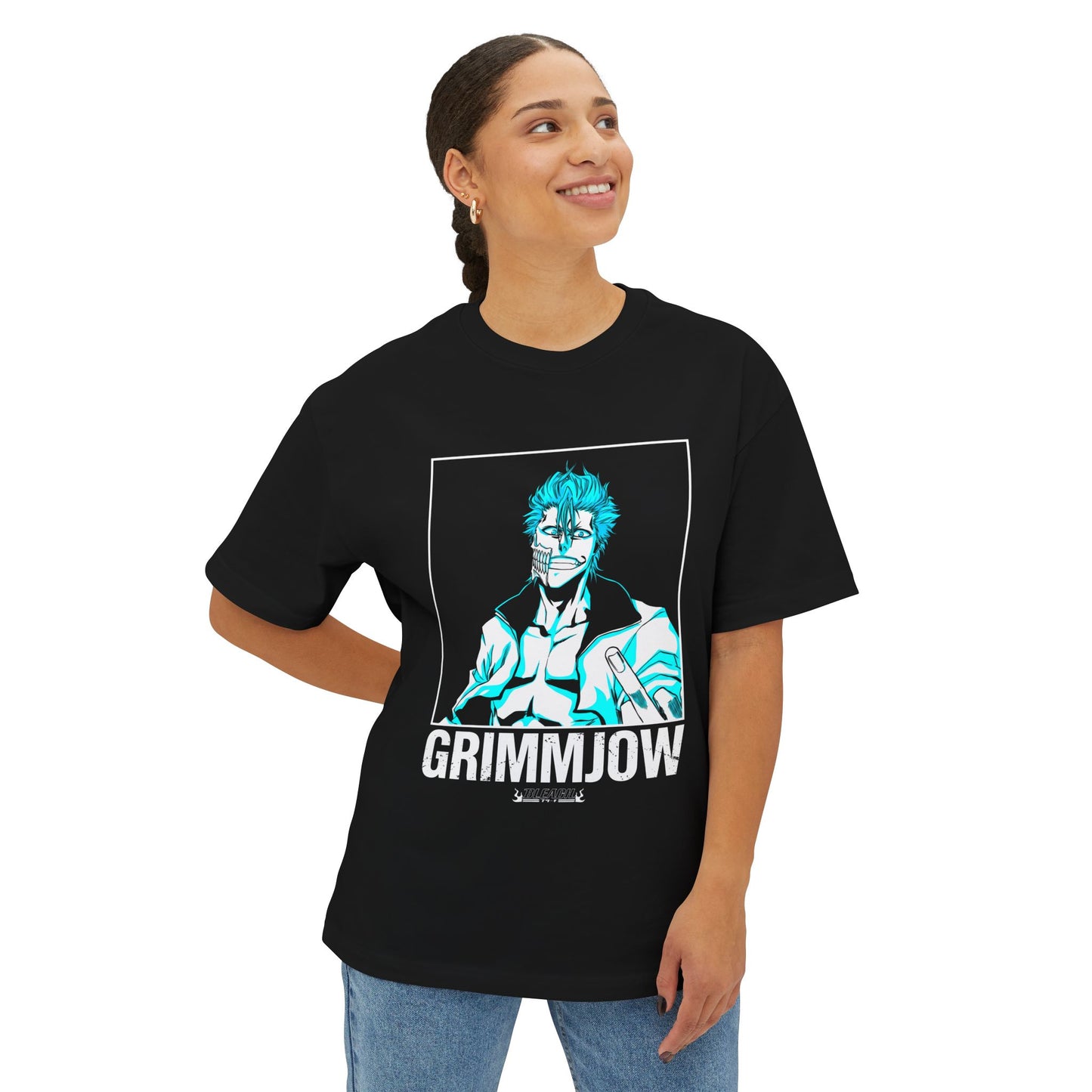 Grimmjow Panther Release Power Premium Oversized Unisex T-Shirt