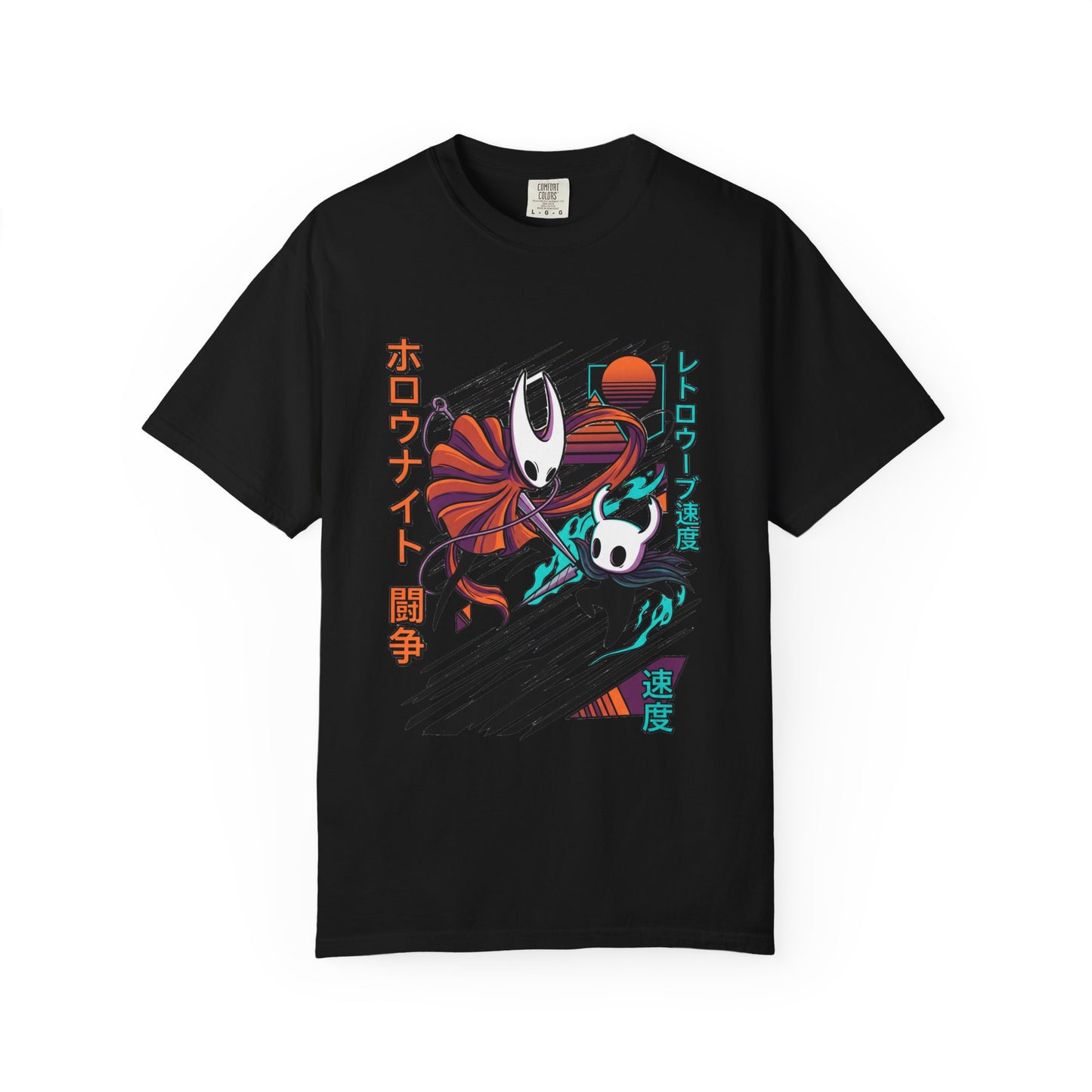 Retro Futuristic Hornet Hollow Knight Premium T-Shirt