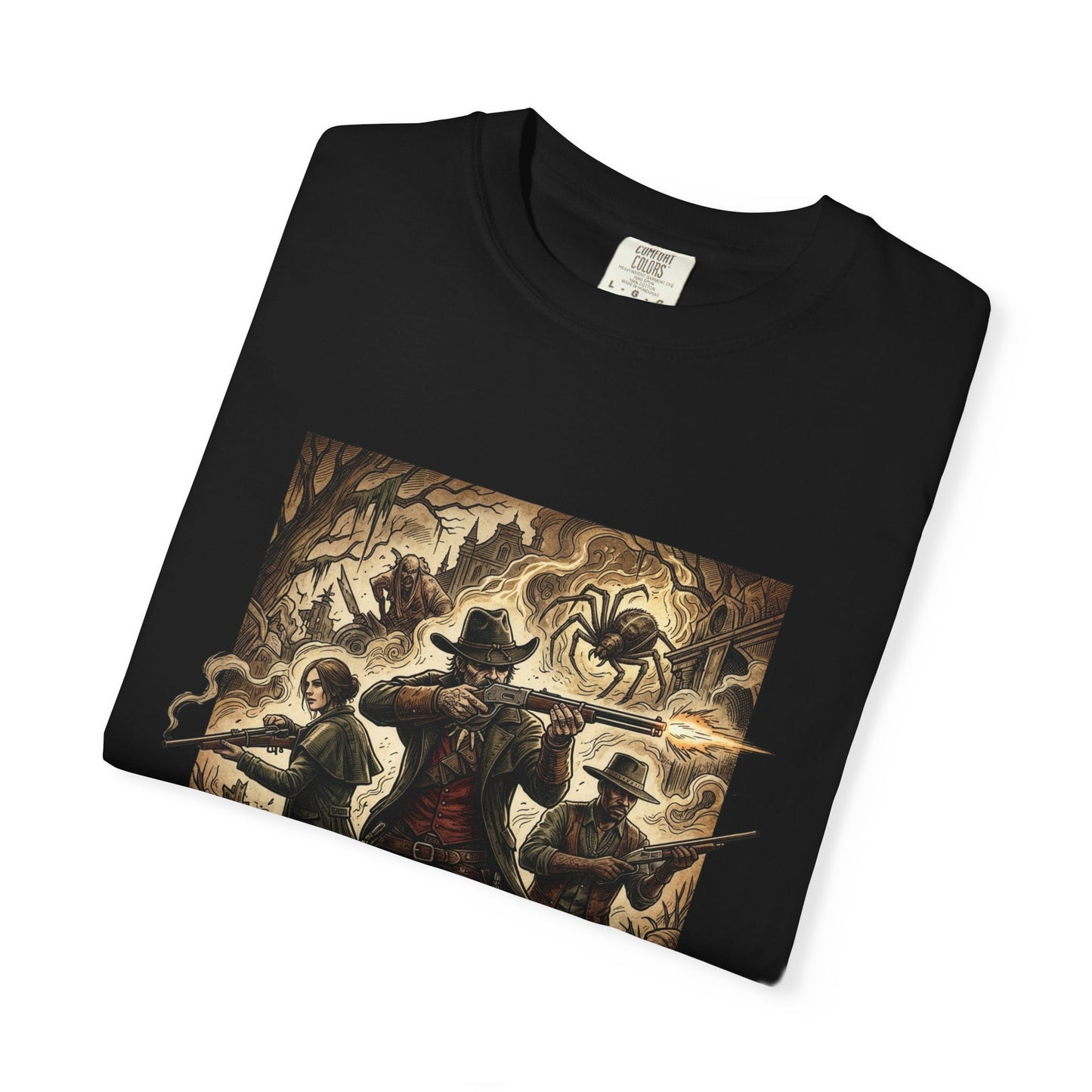 Bayou Bounty Hunter Hunt Showdown Foggy Night Premium T-Shirt