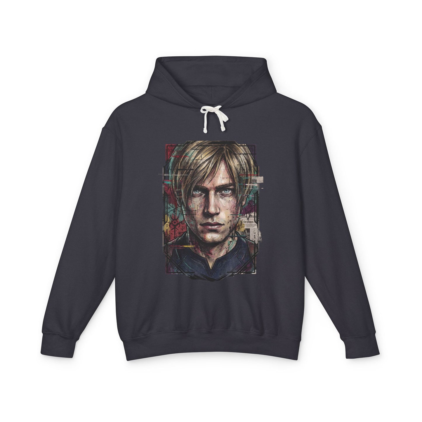 Resident Evil Requiem Leon Kennedy Update Style Combat Portrait Unisex Premium Hoodie