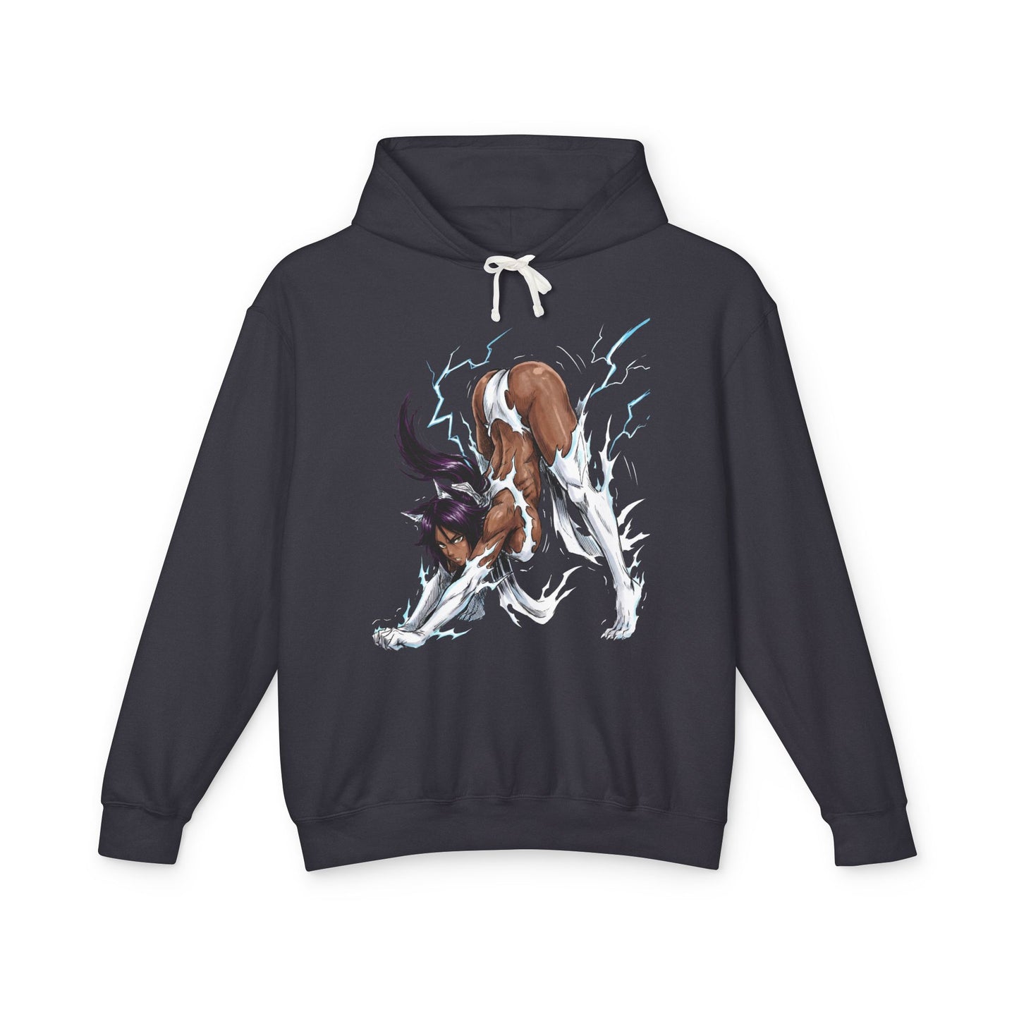 Bleach Yoruichi Shihouin Flash Goddess Martial Arts Master Design Unisex Premium Hoodie