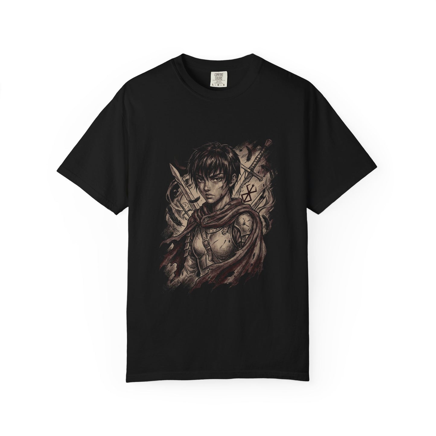 Casca Berserk Band of the Falcon Swordswoman Icon Premium T-Shirt