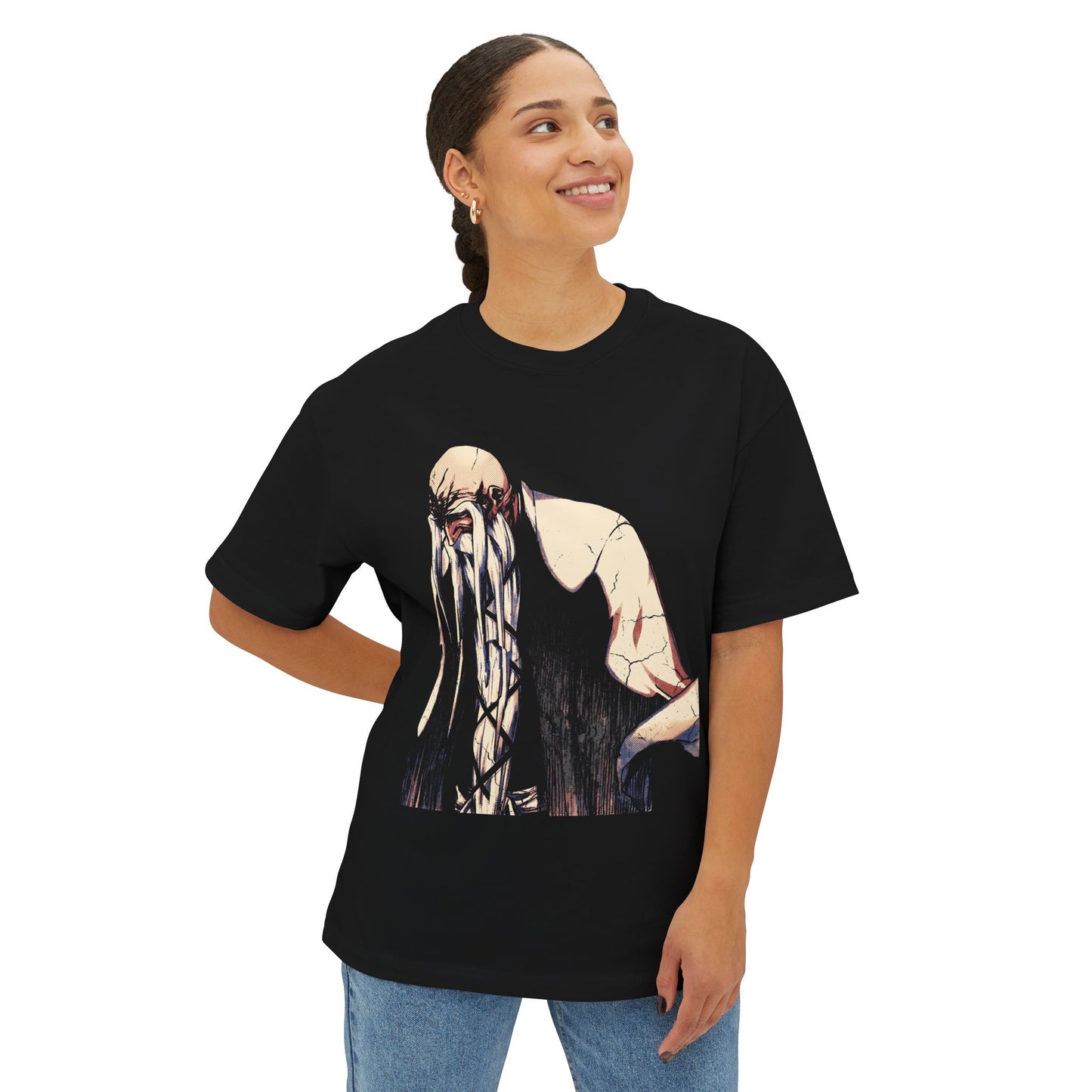 Yamamoto Genryusai Bleach Shinigami Anime Character Shirt - Oversized Premium Tee